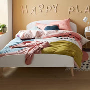 Lit VERTBAUDET 140x190cm CONFETTI blanc