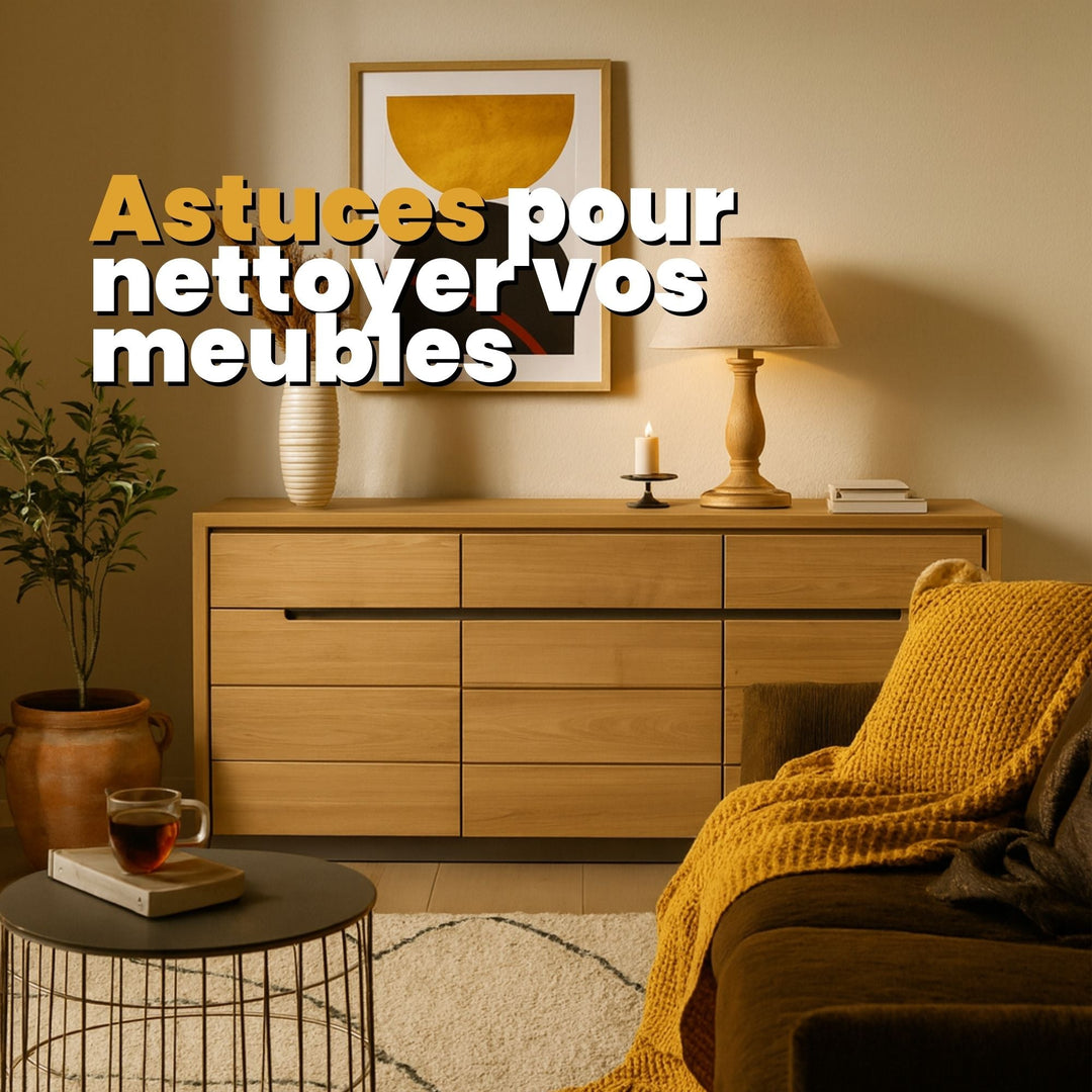 Astuces pour nettoyer vos meubles