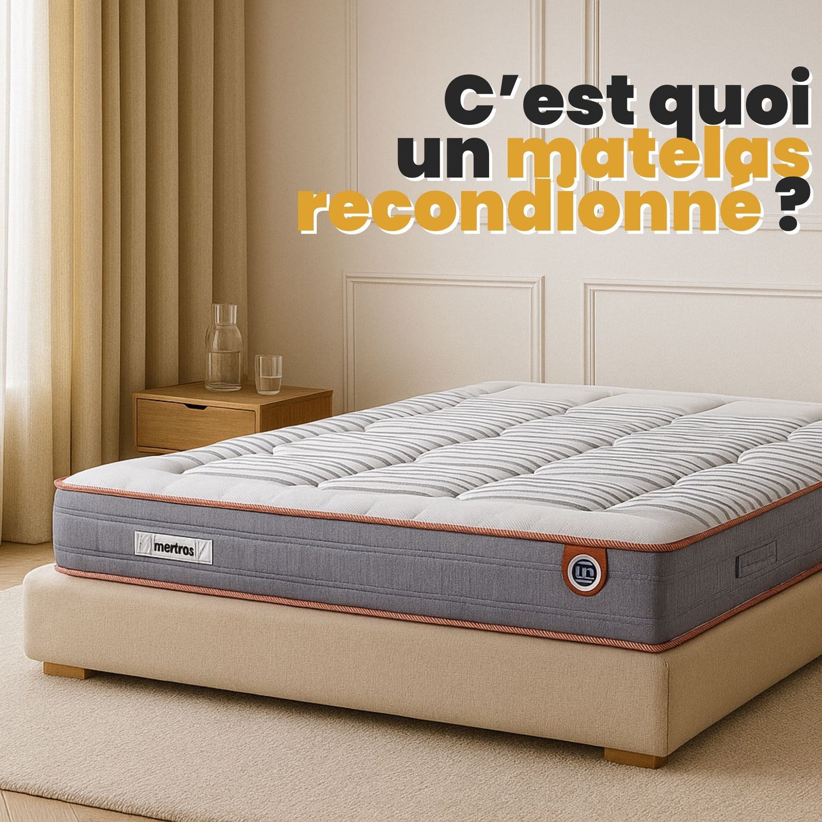 C'est quoi un matelas reconditionné ?