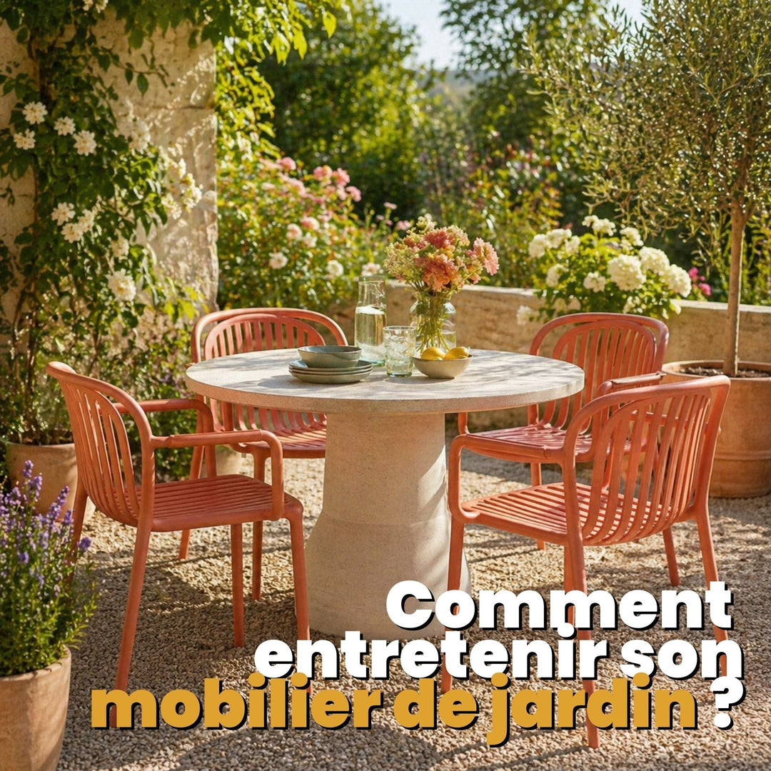 Comment entretenir son mobilier de jardin ?
