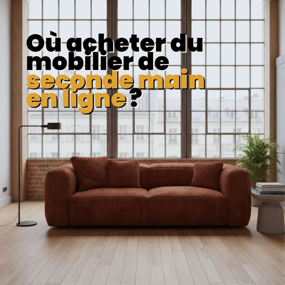 Où acheter du mobilier de seconde main en ligne ?