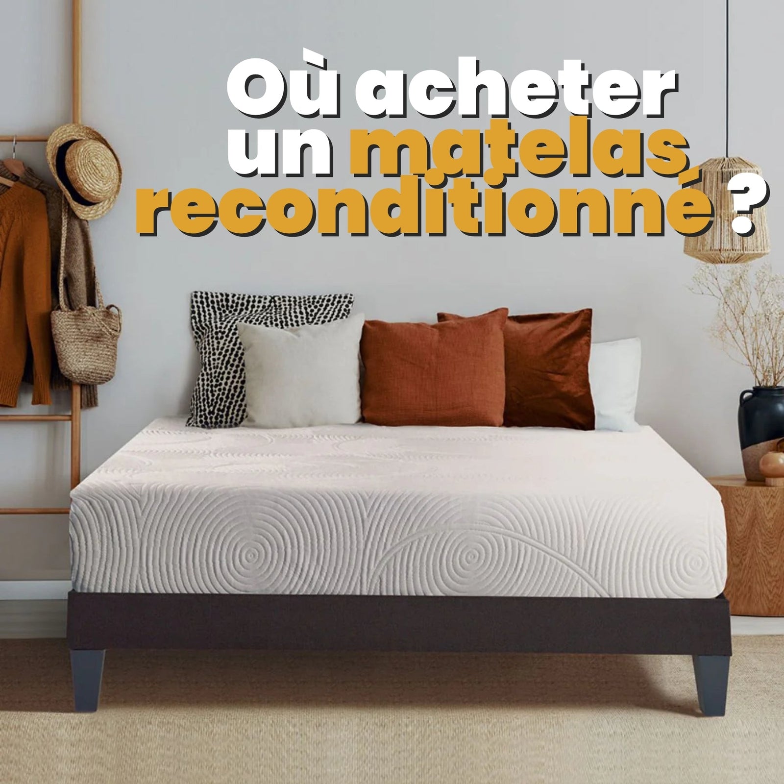 Où acheter  un matelas          reconditionné ?