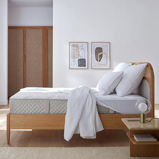 Matelas LA REDOUTE INTERIEUR 651 ressorts, 5 zones, soutien ferme, accueil moelleux 140x190cm