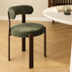 Lot de 2 chaises SKLUM Jolie  avec accoudoirs de salle à manger en tissu chenille