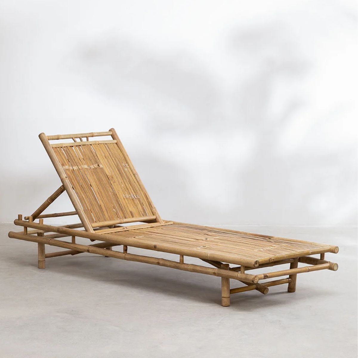 Lot de 2 transats SKLUM Gossy en bambou