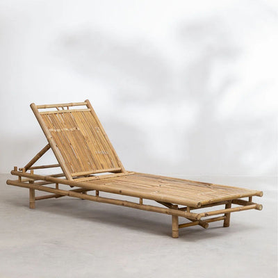 Lot de 2 transats SKLUM Gossy en bambou