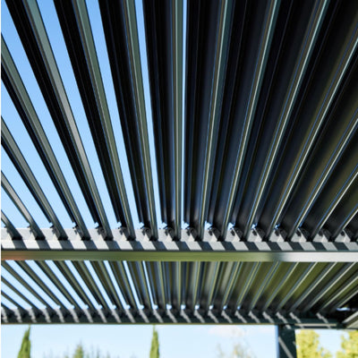 Pergola Bioclimatique Leroy Merlin 11,52m² – Gris Anthracite