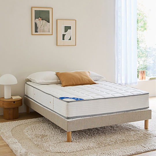 Matelas 588 ressorts La Redoute Interieurs, soutien ferme, accueil moelleux - 140x190 cm