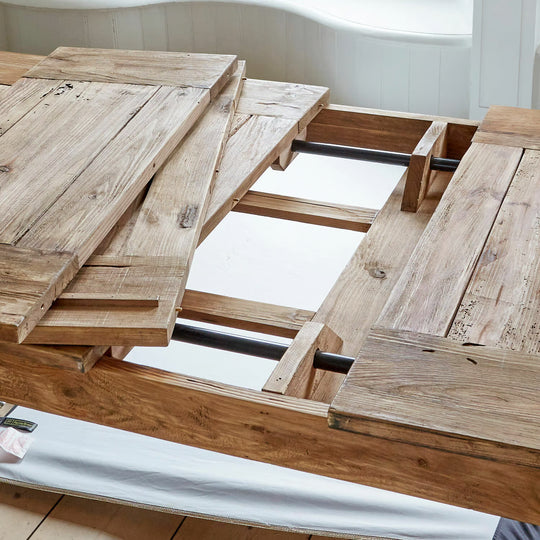Table à manger extensible LOBERON Amherst en bois de pin