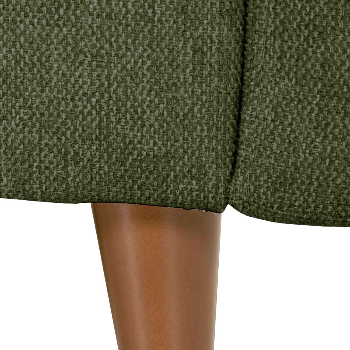 ALINEA Canapé 3 places convertible RUBIO en tissu - vert cèdre