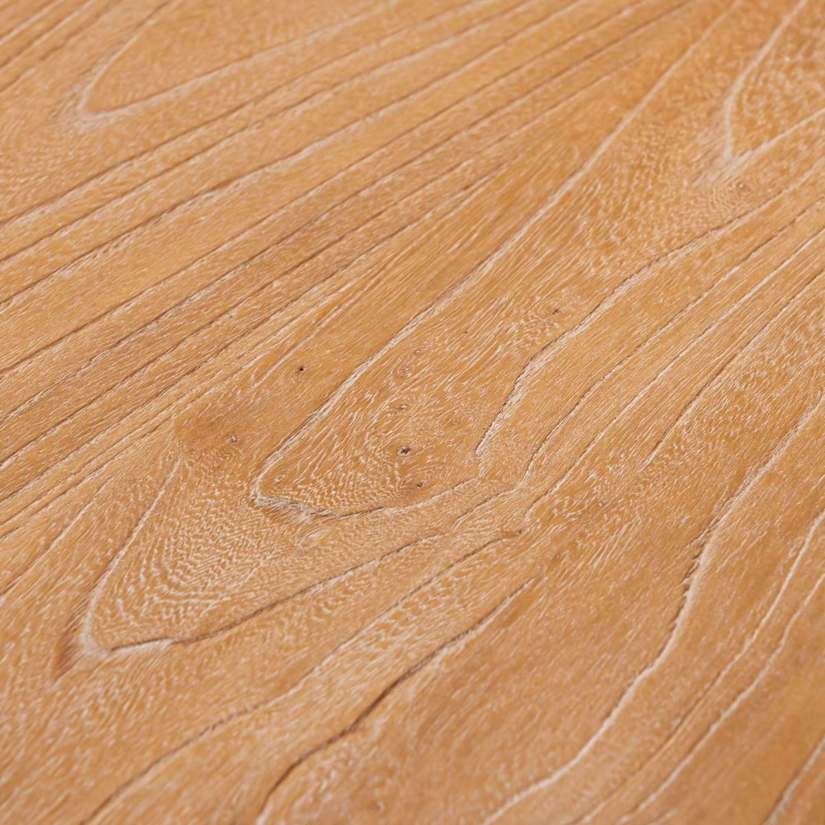 Commode ALINEA 6 tiroirs en bois d'orme et de pin - bois clair