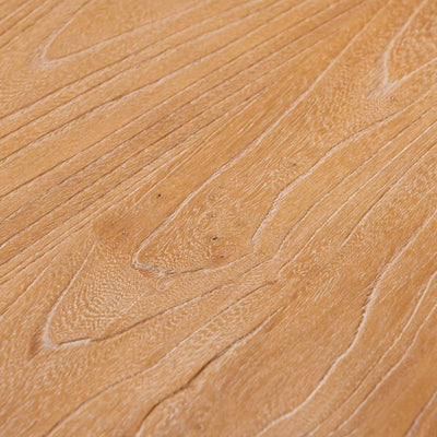 Commode ALINEA 6 tiroirs en bois d'orme et de pin - bois clair