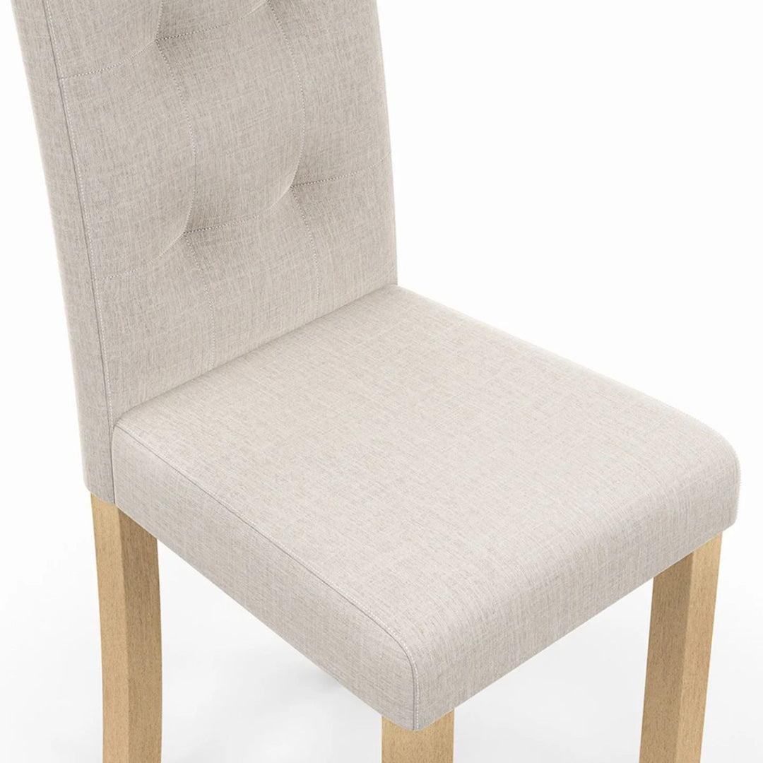 Lot de 6 chaises Polly beige