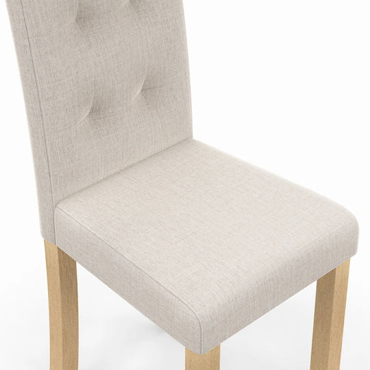 Lot de 6 chaises Polly beige
