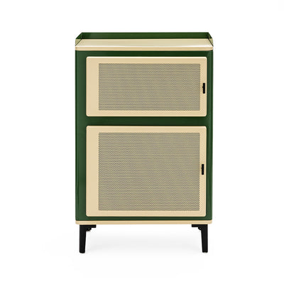 Petit meuble de rangement 2 portes en métal H94cm Drawer