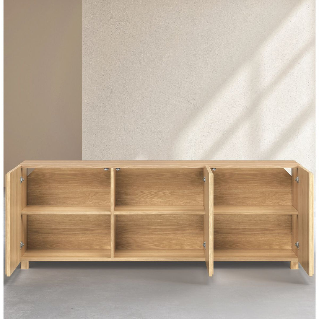 Buffet bas HABITAT 3 portes en chêne Naturel DRIO - Design by Hélèna Pille