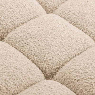 Canapé modulaire en velours Bellis Micadoni 2 places