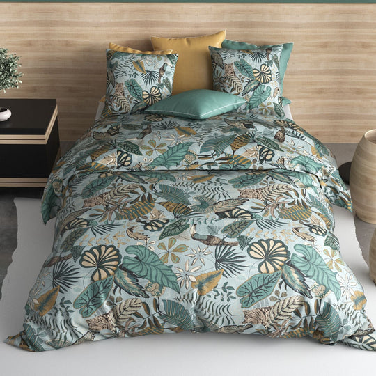 Parure de lit 100% coton 57 fils CANCUN