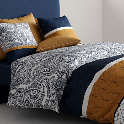 Parure de lit 100% coton 57 fils Dakota