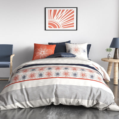 Parure de lit 100% coton 57 fils Elegance