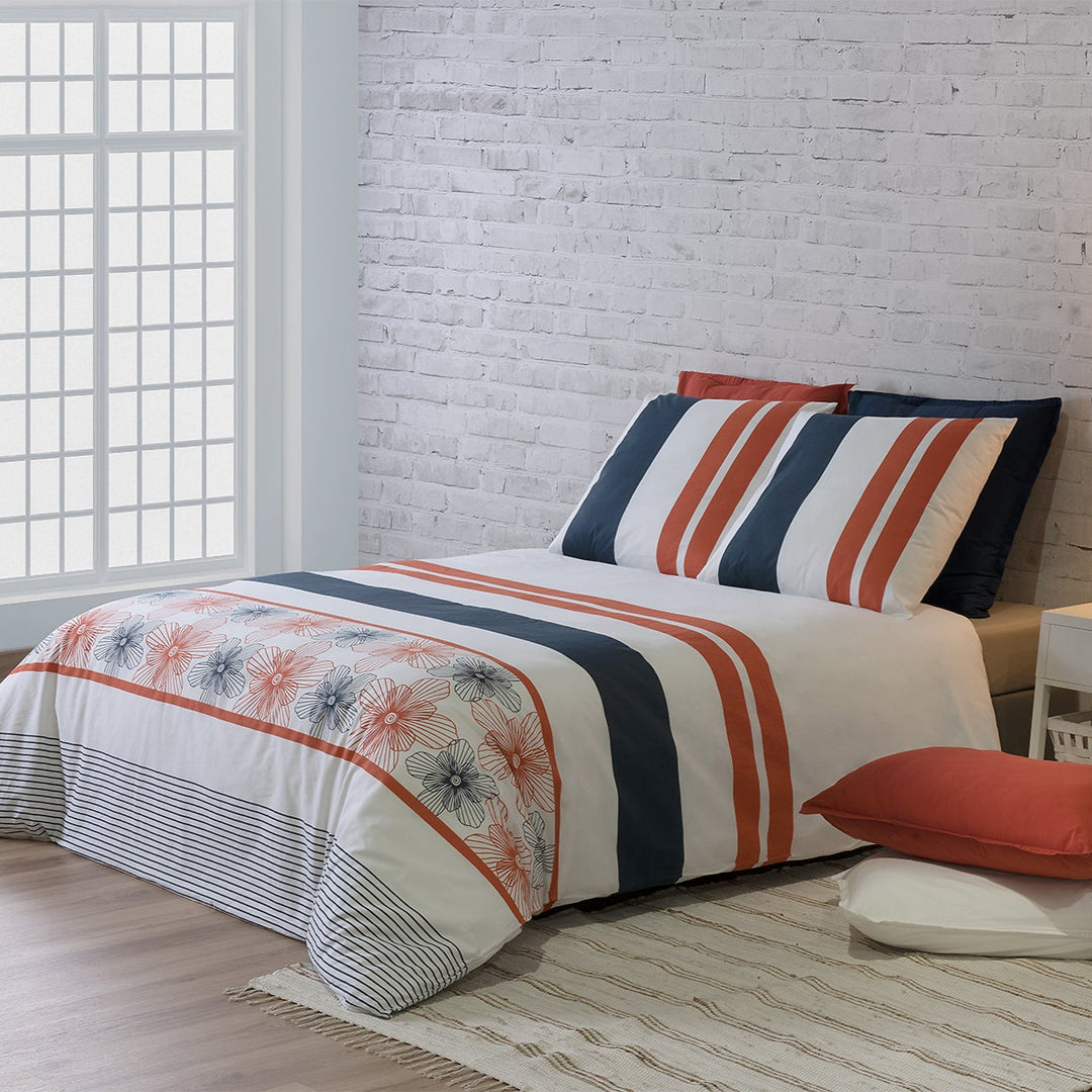 Parure de lit 100% coton 57 fils Elegance