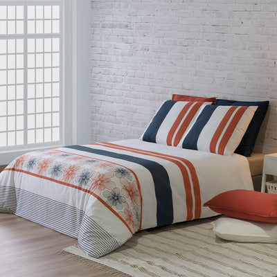 Parure de lit 100% coton 57 fils Elegance