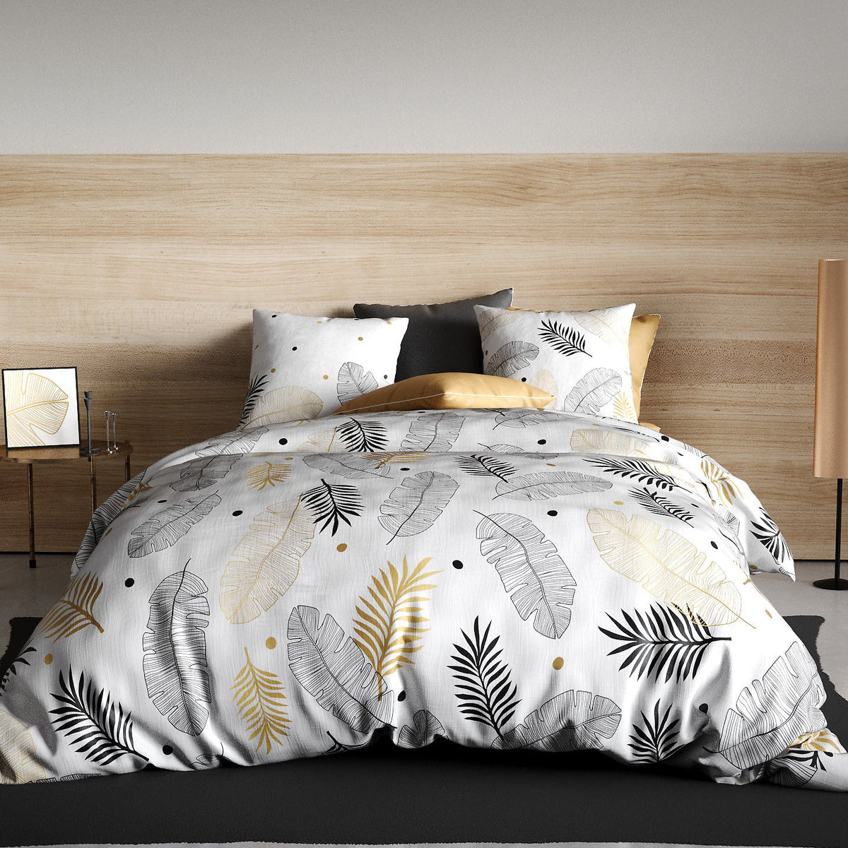 Parure de lit Bâton Rouge 100 % coton 57 fils ENVOLE
