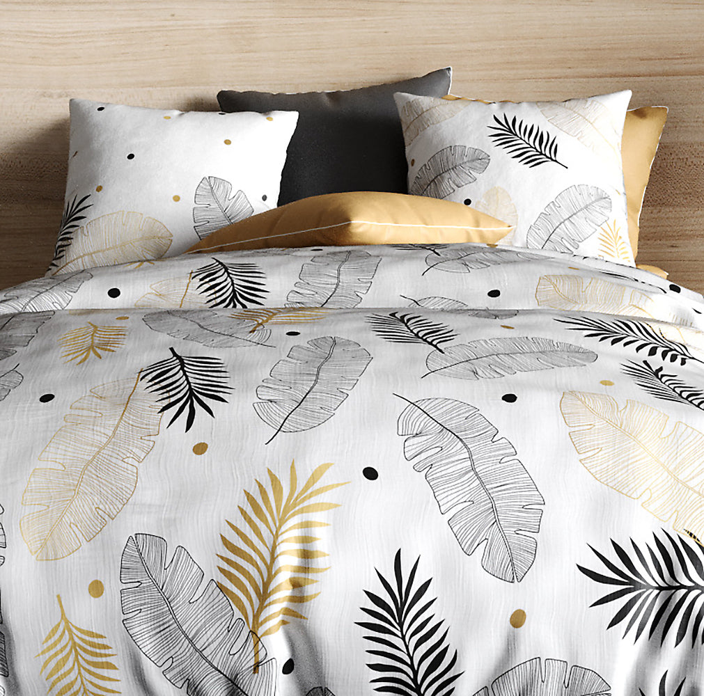Parure de lit Bâton Rouge 100 % coton 57 fils ENVOLE