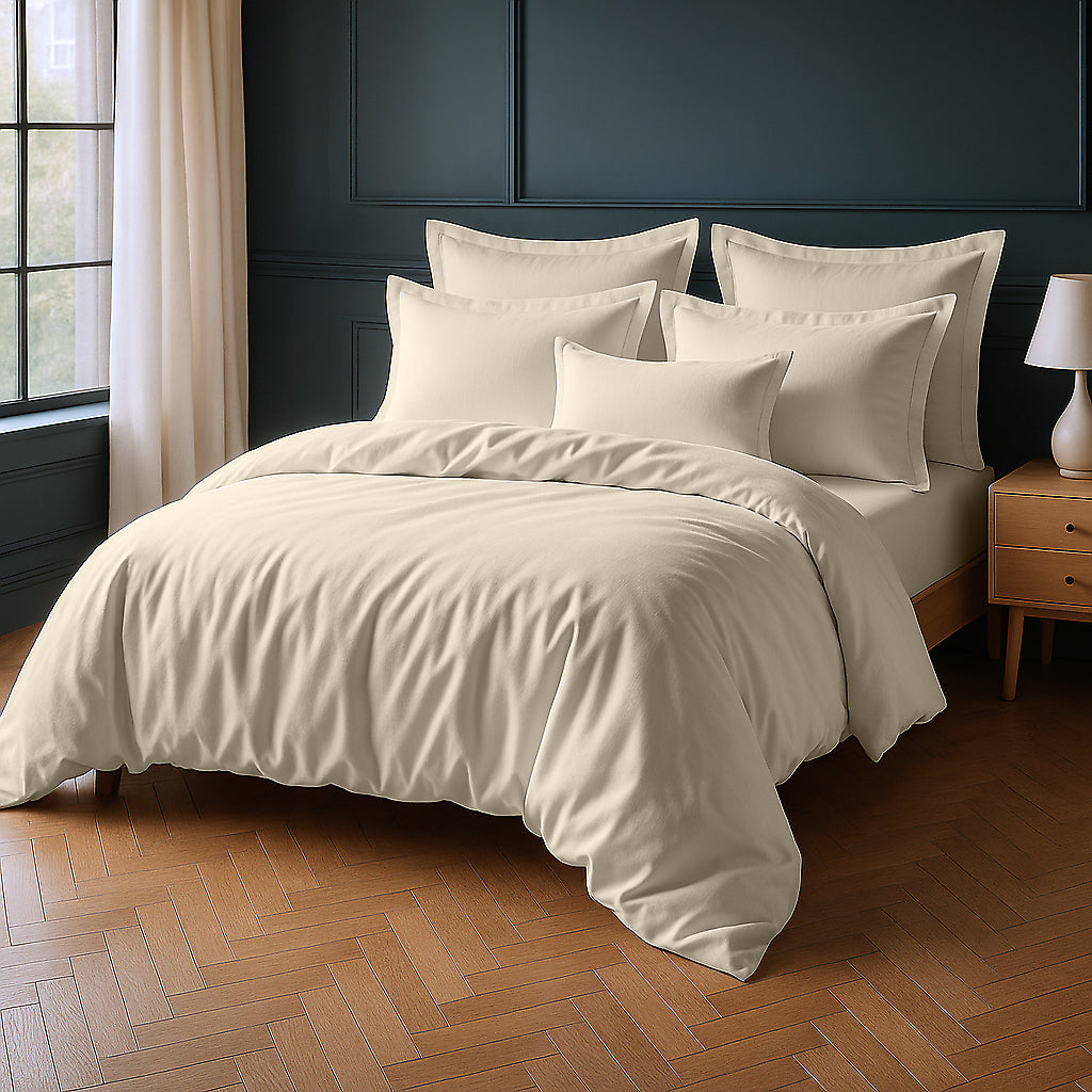Parure de lit Bâton Rouge 100 % coton 57 fils