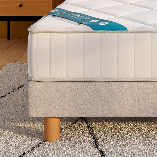 Matelas latex, 3 zones, soutien mi-ferme, accueil tonique 120x190cm