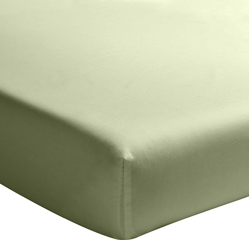 Drap housse Bâton Rouge en percale de coton 80 fils, bonnet 30 cm