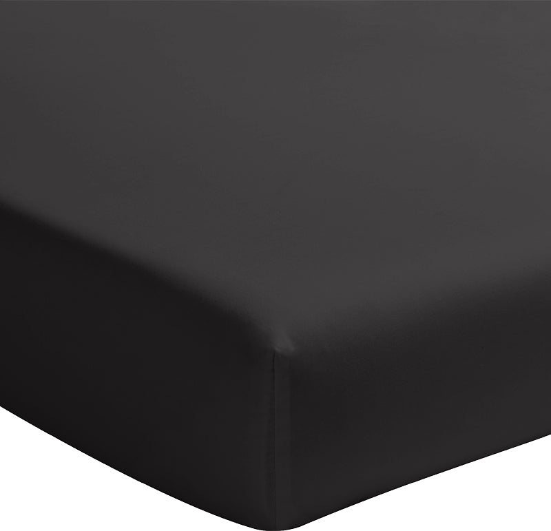 Drap housse Bâton Rouge en percale de coton 80 fils, bonnet 30 cm