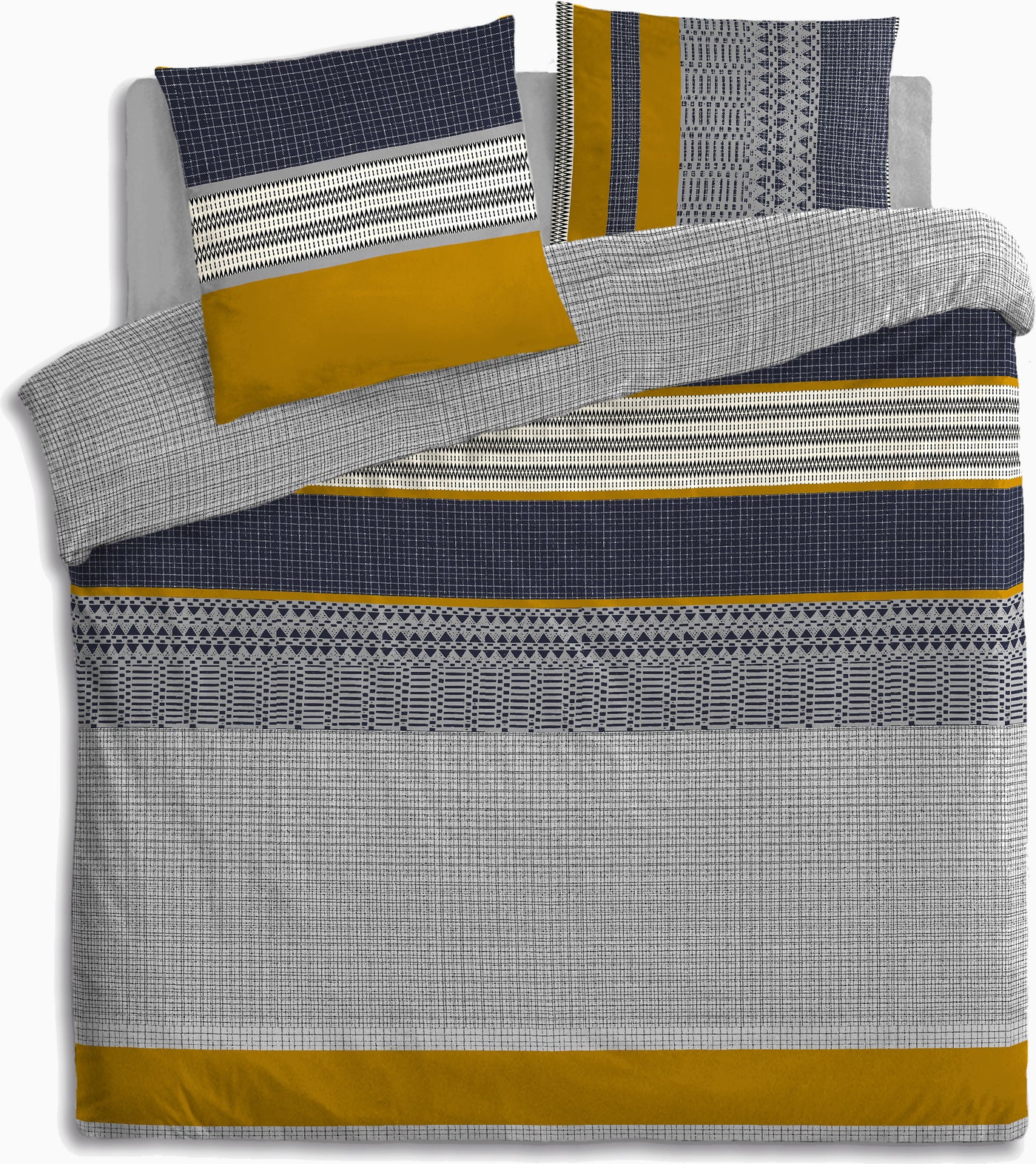 Parure de lit 100% coton 57 fils Elka