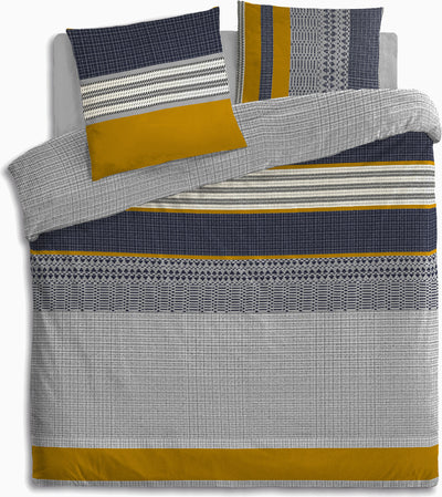 Parure de lit 100% coton 57 fils Elka