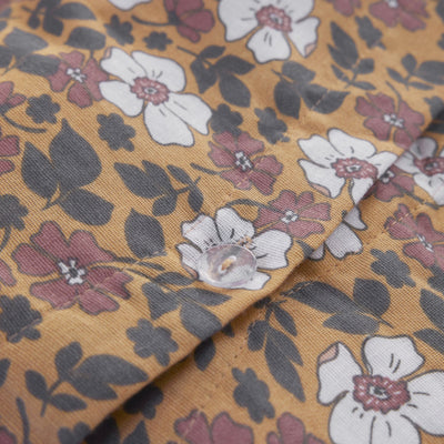 Housse de couette + taies en gaze de coton imprimée VERONE