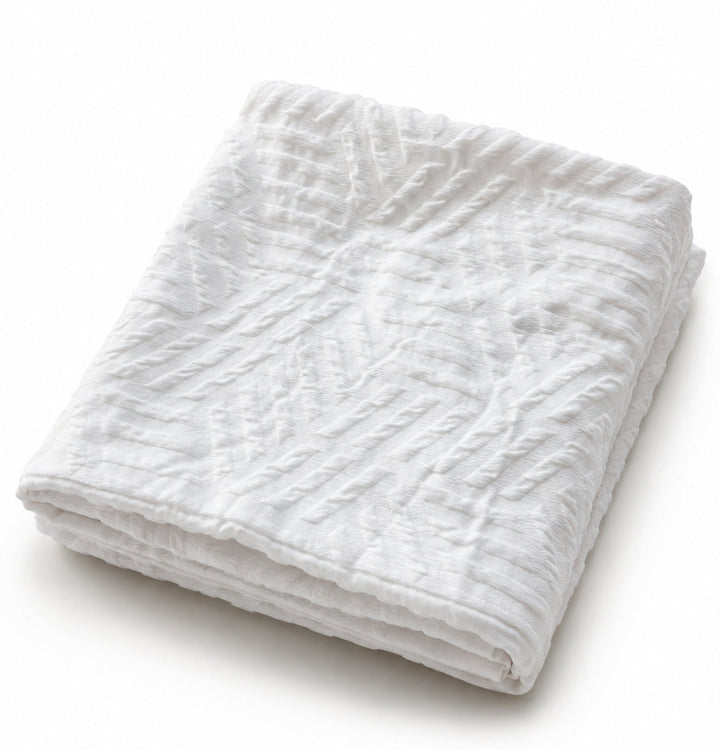 Parure de lit Bâton Rouge microfibre jacquard EDA