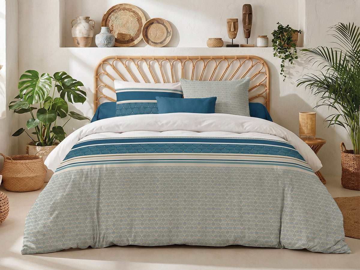 Parure de lit 100% coton 57 fils URIANCE