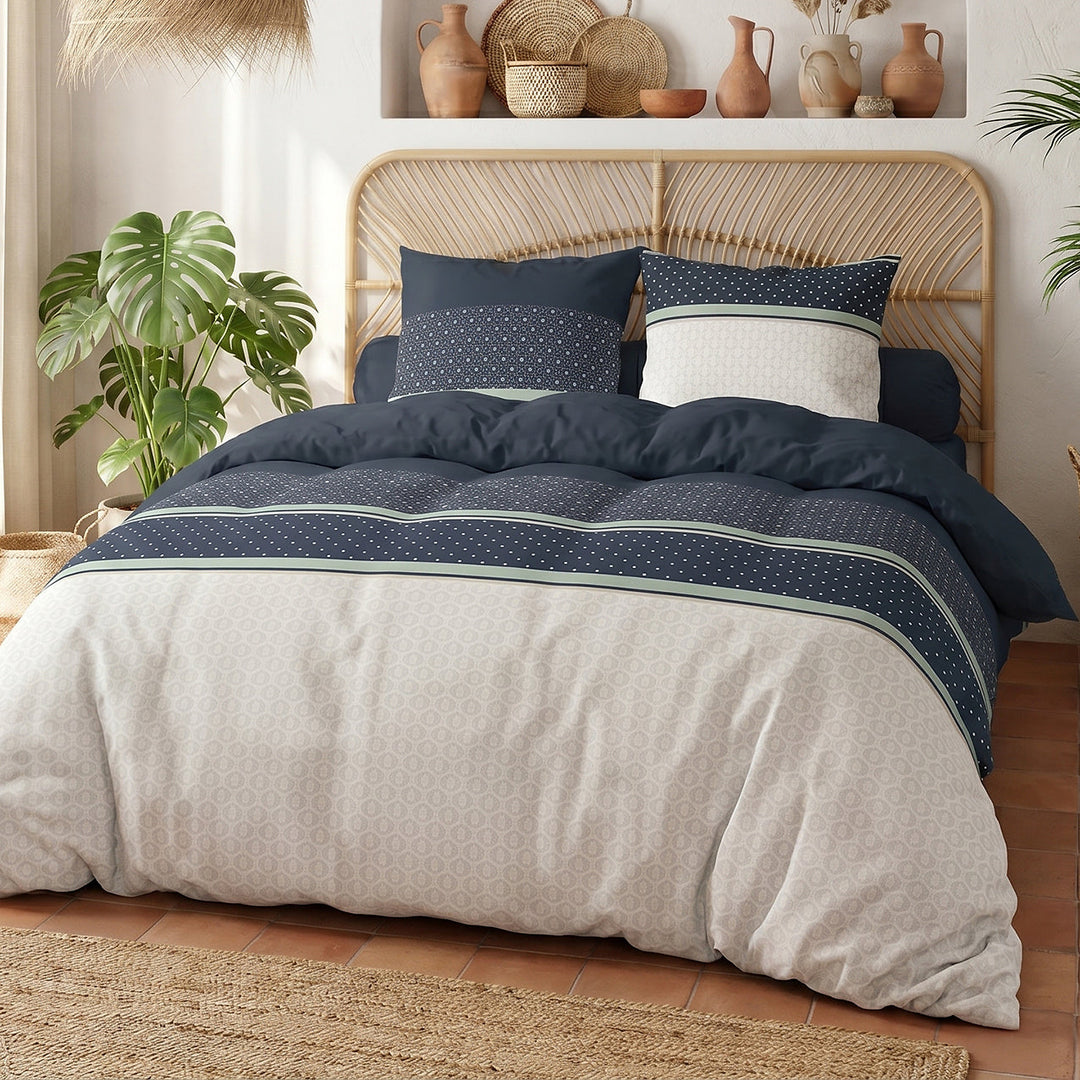 Parure de lit 100% coton 57 fils ANDY, vue 2