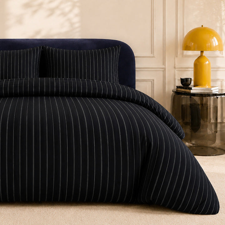 Parure de lit Bâton Rouge percale de coton 71 fils LOYD