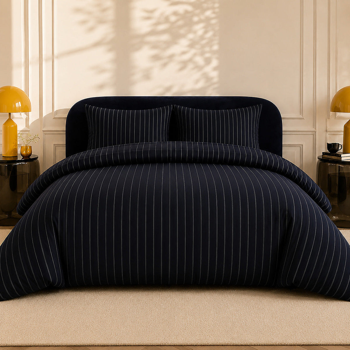 Parure de lit percale de coton 71 fils LOYD, vue 3