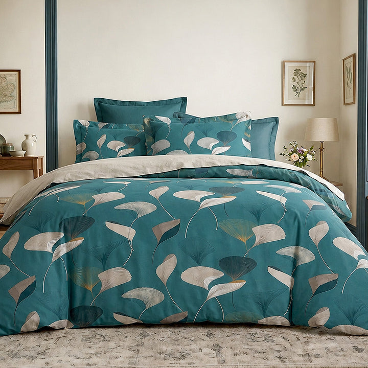 Parure de lit Bâton Rouge 100 % coton 57 fils APOLINE