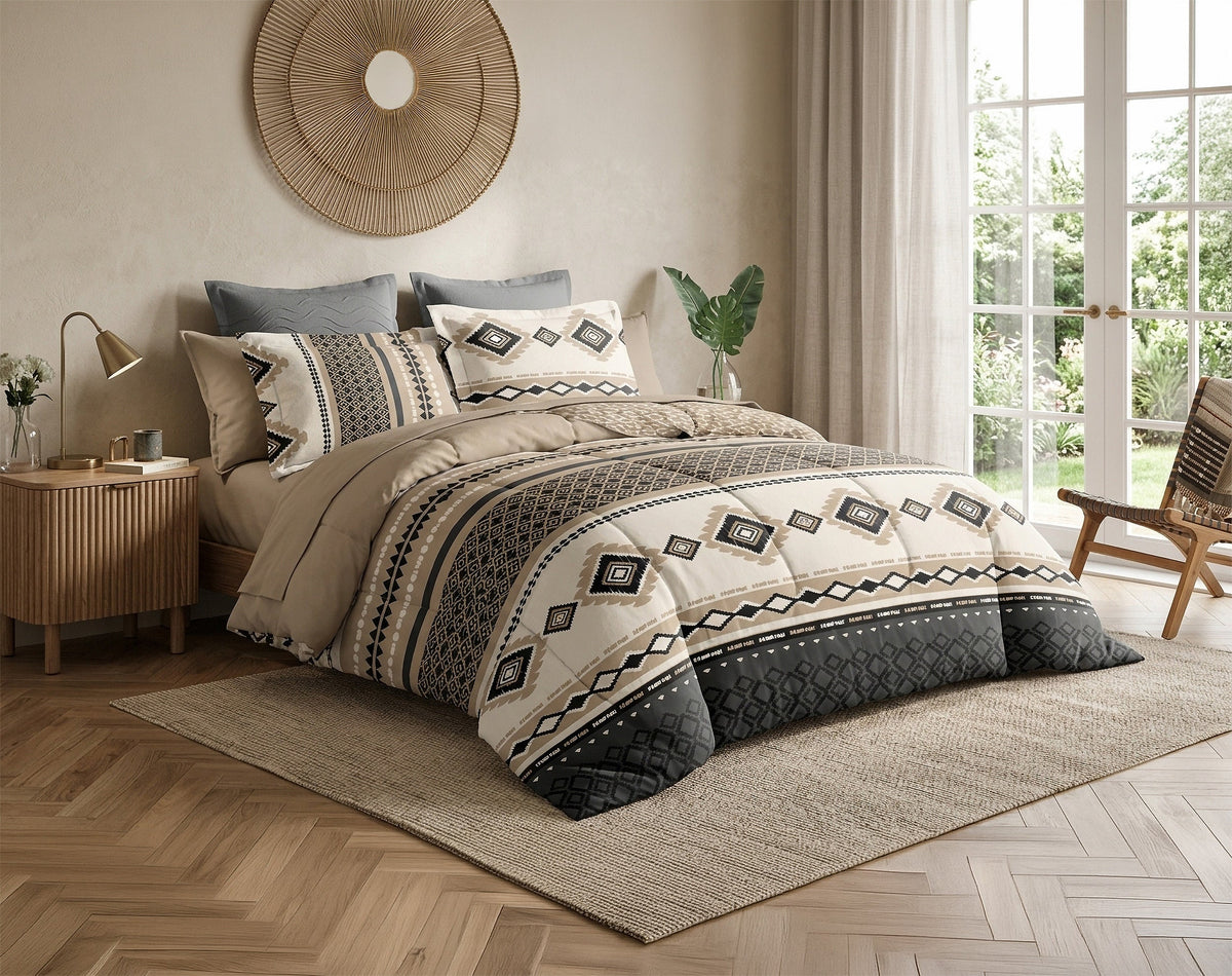 Parure de lit 100% coton 57 fils TROIKA, vue 2