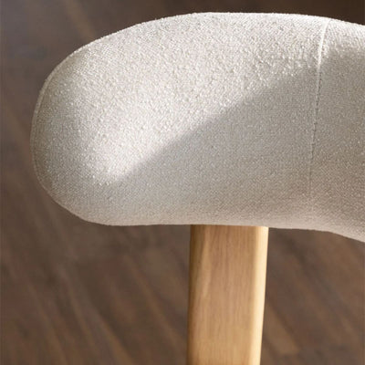 Lot de 2 chaises SKLUM de salle à manger en tissu chenille Jolie