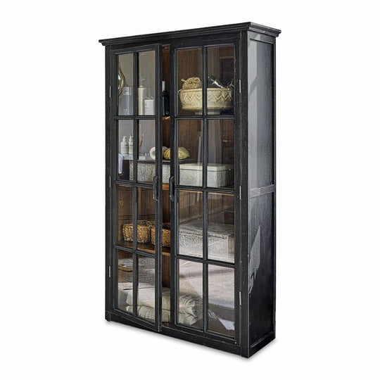 Vitrine LOBERON Keanu noir vieilli