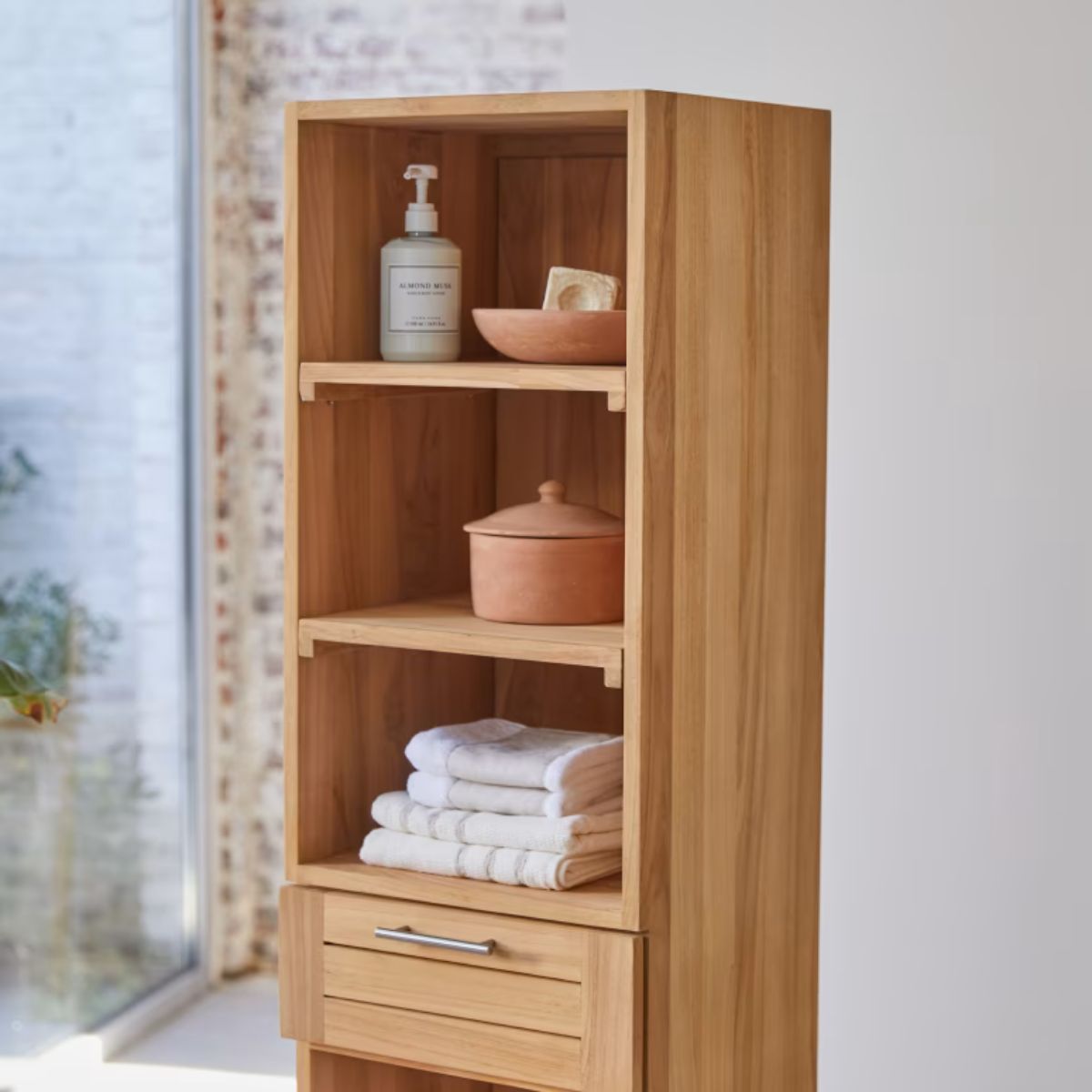 Colonne TIKAMOON en teck massif SOHO 180cm