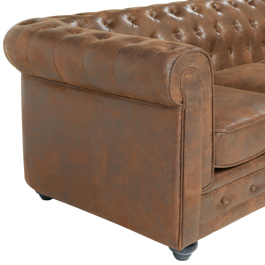 Canapé fixe VENTE UNIQUE CHESTERFIELD 3 places