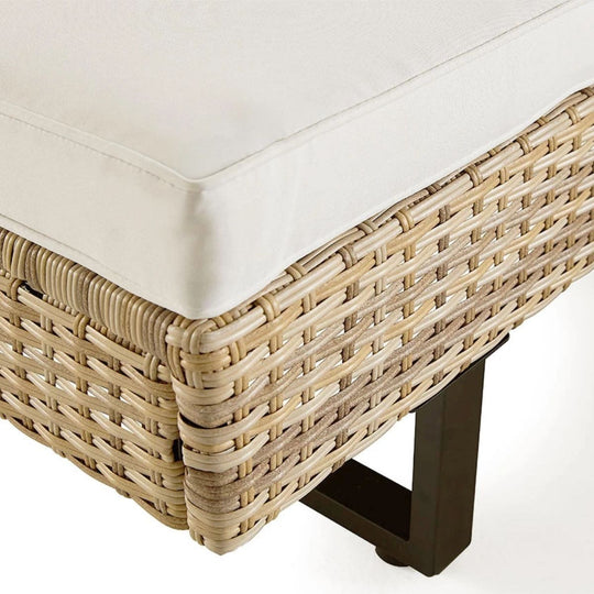 Salon de jardin d’angle SASHI 5 places avec table BESTMOBILIER