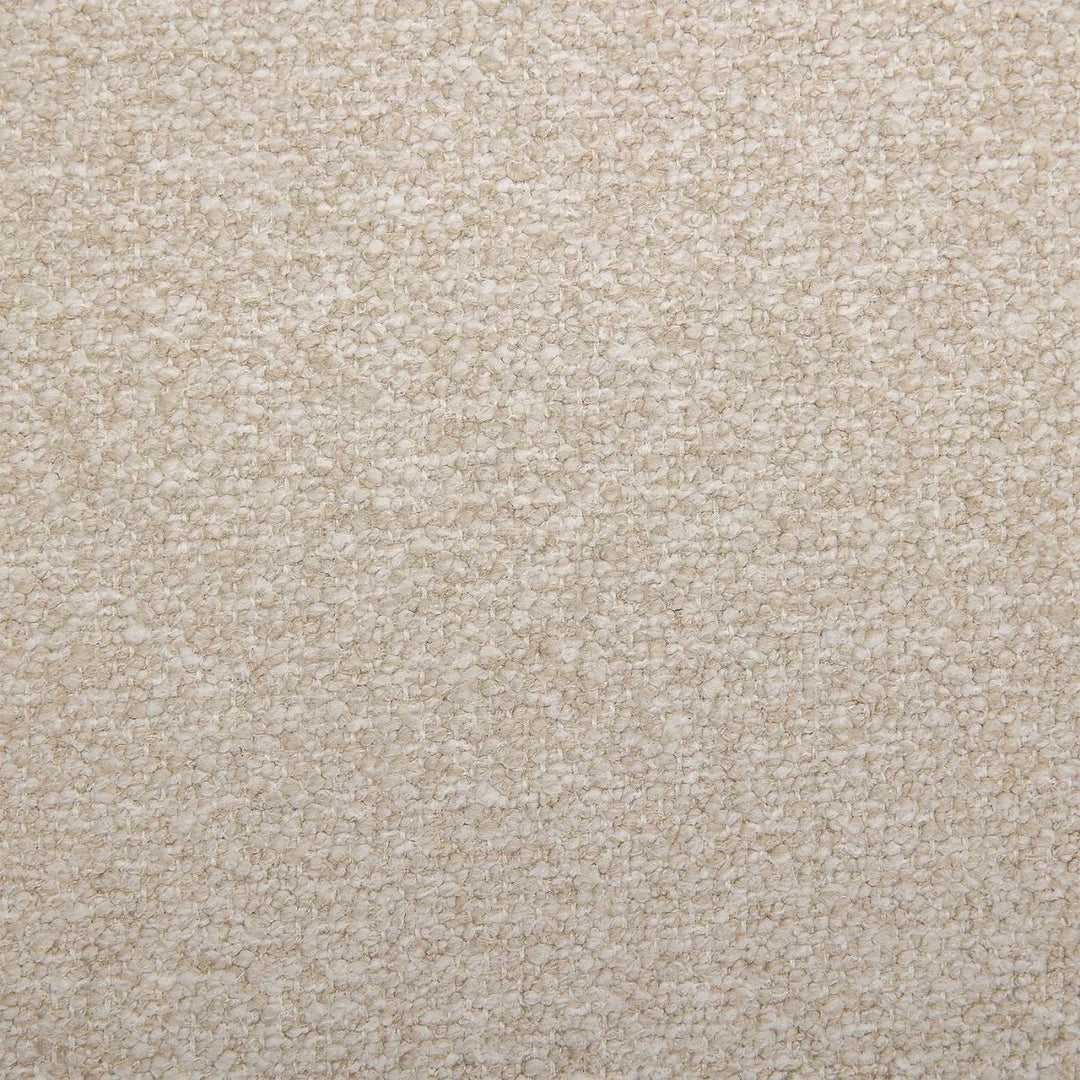Canapé HABITAT 3 places AUSTIN en tissu texturé beige vanille