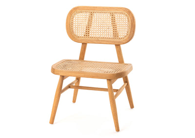 Lot de 4 chaises en cannage ELLIOT