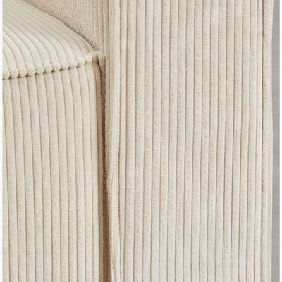 Canapé SKLUM convertible 3 places velours beige Tampere